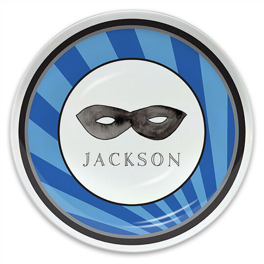 Superhero Melamine Plate
